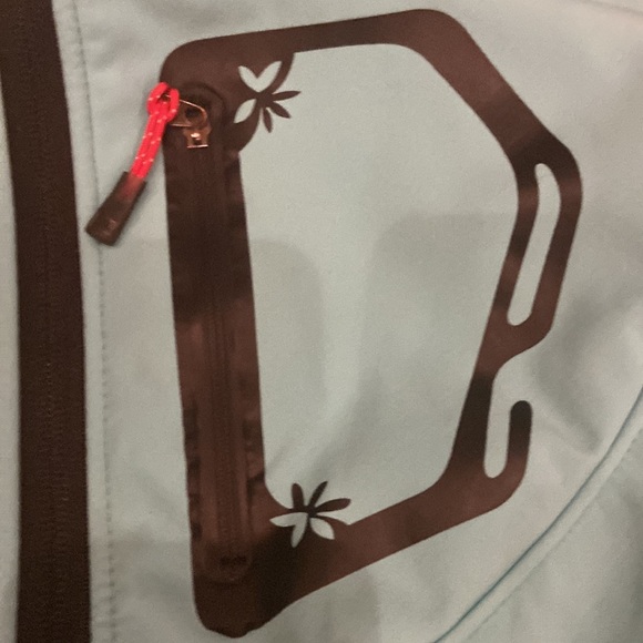 North Face ladies blue hooded summit series jacket size small - Picture 4 of 16